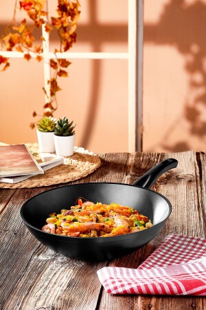 Milas Granit-Wok-Pfanne 28 cm M10090980-34777 - 2