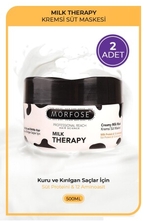 Milchtherapiemaske 500 ml - 2 Stück - 2