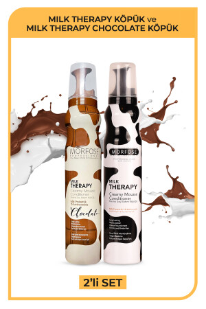 Milk Therapy Chocolatte Saç Köpüğü 200 ml - Saç Dökülmesi Önleyici, Besleyici, Koruyucu Etki 1100005812-3 - 3