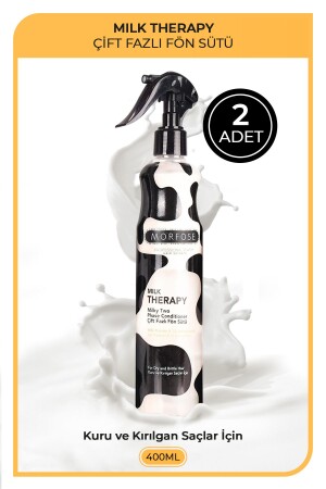 Milk Therapy Haarpflege Föhnwasser 400 ml 2 Stück - 2