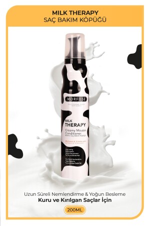 Milk Therapy Haarschaum 200 ml – Haarausfall vorbeugen – pflegend – schützende Wirkung - 2