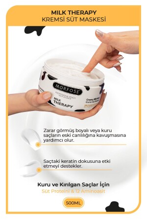 Milk Therapy Maske 500 Ml - 2 Adet - 4