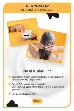 Milk Therapy Maske 500 Ml - 2 Adet - 5