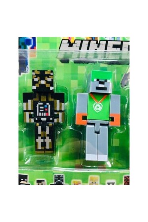 Mine Craft 6-teiliges Figuren-Spielzeug-Spider-Man-Lego-Set und Lego-Spielzeug - 4