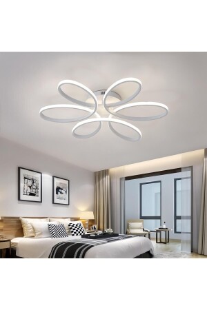 MİNEL DEKOR PAPATIA MODELL LED50 CM, DECKENLEUCHTE, MODERNE BELEUCHTUNG, DEKORATIVER CHIC-KRONLEUCHTER 112235 - 2