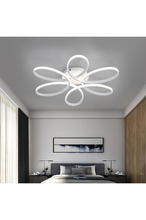 MİNEL DEKOR PAPATIA MODELL LED50 CM, DECKENLEUCHTE, MODERNE BELEUCHTUNG, DEKORATIVER CHIC-KRONLEUCHTER 112235 - 4