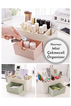 Mini Çekmeceli Kozmetik Düzenleyici Organizer - 1