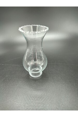 Miniatur-Gaslampenglas. Volltransparente Farbe. (DURCHMESSER UNTEN: 3. 00CM-:H:10. 50CM) MINIATURLAMPE GLAS. TRANSPARENT - 4