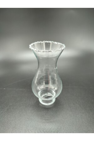 Miniatur-Gaslampenglas. Volltransparente Farbe. (DURCHMESSER UNTEN: 3. 00CM-:H:10. 50CM) MINIATURLAMPE GLAS. TRANSPARENT - 6