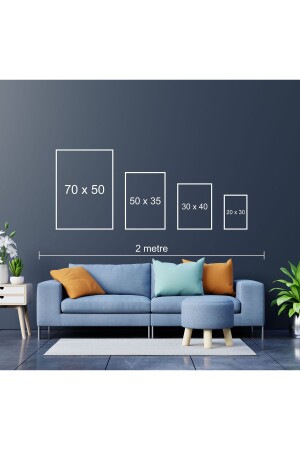 Minimalistischer 3-teiliger Tisch mit Holzrahmen Huhu163 huhu163 - 6