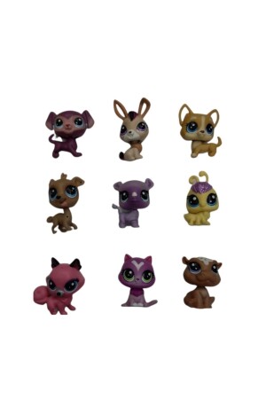 Miniş Oyuncak Karakterleri Littlest Pets Shop 12'li 10009 - 6