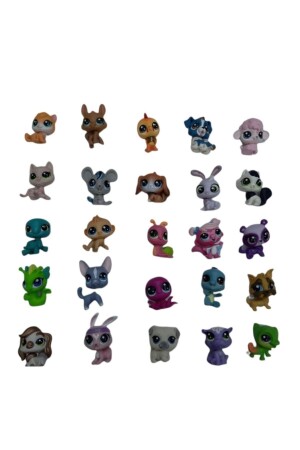 Miniş Oyuncak Karakterleri Littlest Pets Shop 12'li 10009 - 7