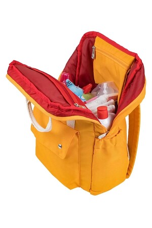 Mintgrüner funktioneller Mutter-Baby-Pflegerucksack mit mehreren Taschen und Thermosflasche Fp-bgo50-mint - 8