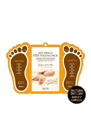 Miracle Foot Peeling Pack – Mjcare Socken-Fußpeeling-Maske - 2