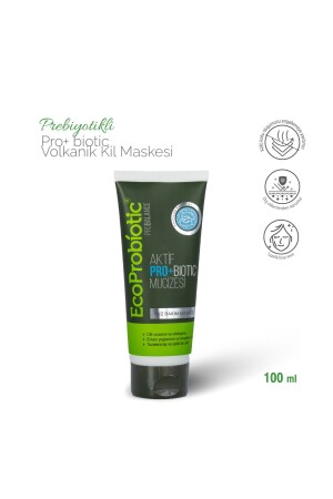 Miracle Pro Volcanic Clay Mask Porenstraffende Wirkung 100 ml Pro+Maske - 3