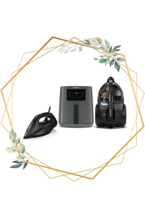 Mitgift-Set (Staubsauger ohne Beutel XB9145/07, Dampfbügeleisen DST7511/80, Airfryer HD9255/60) SET. PHL. 009 - 4