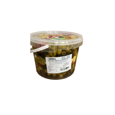 MIX OLIJVEN MET FETA DELICATESSE 5 KG BRUT - 1