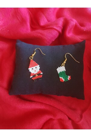 Miyuki Bead Handmade Weihnachtsmann und Socken Weihnachten Weihnachten - 3