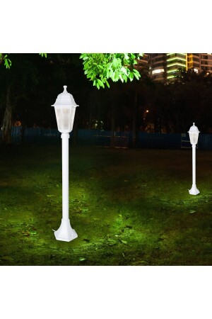 Modelight Optical Hexagonal Grass Pole (1 Mt) White Mdl. 3028 B-102316 - 1