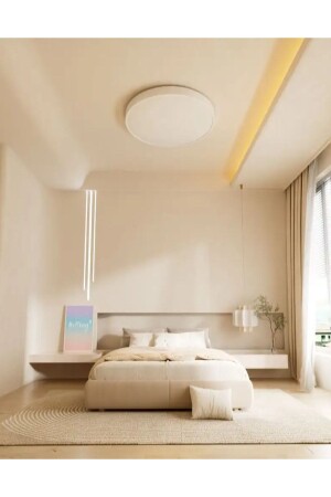 Modern Led Plofenyer Banyo Balkon Tuvalet Lambası Tavana Sıfır Led Armatür Avize 6500k Beyaz Işık - 9