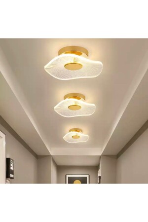 Modern Luxury Tavana Sıfır Led Avize Şık Görsellik Katar Burenze1150 - 1