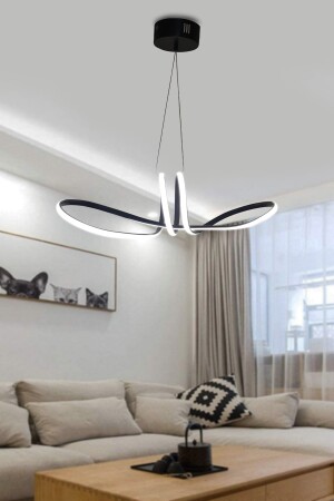 Modern Sarkıt Papyon Led Avize TYC00485493473 - 4