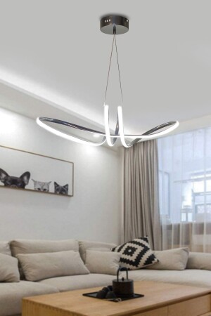 Modern Sarkıt Papyon Led Avize TYC00485493672 - 4