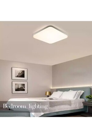 Modern Tavana Sıfır Kare Plafonyer Led Avize Panel Light 6500k Beyaz Işık 30x30cm - 2