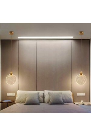 Moderne Eleganz, Luxus-Einzelpendelleuchte, Kristallglas-LED-Kronleuchter, goldgelber LED-Kronleuchter TYC00399969341 - 5