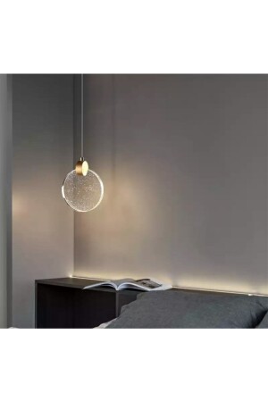 Moderne Eleganz, Luxus-Einzelpendelleuchte, Kristallglas-LED-Kronleuchter, goldgelber LED-Kronleuchter TYC00399969341 - 10