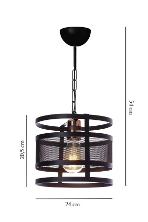 Moderne Industrie-Design-Einzel-Pendelleuchte für Wohnzimmer, Küche, Kinderzimmer, Wohnzimmer, Kronleuchter, shah23 - 5