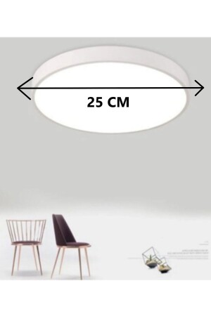 Moderne LED-Plofenyer-Lampe für Badezimmer, Balkon, Toilette, null bis zur Decke, LED-Leuchte, Kronleuchter, 6500 K weißes Licht - 4