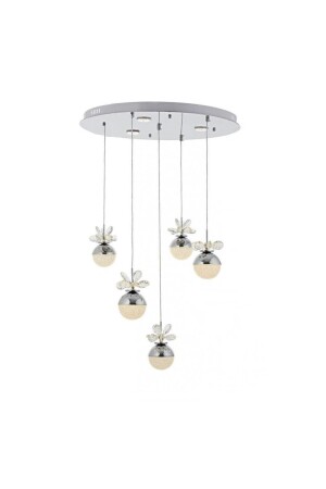 Moderne Pendelleuchte Power LED Kronleuchter Schmetterling Kristallstein Chrom LED Kronleuchter burenzecollection2 - 2