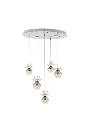 Moderne Pendelleuchte Power LED Kronleuchter Schmetterling Kristallstein Chrom LED Kronleuchter burenzecollection2 - 3