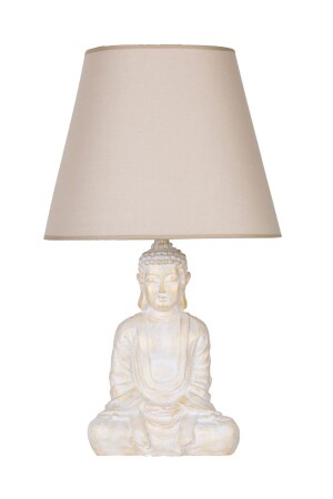 Moderner Design-Buddha-Lampenschirm WeißGold-Beige qdecabjbuda010 - 2