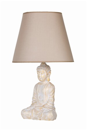 Moderner Design-Buddha-Lampenschirm WeißGold-Beige qdecabjbuda010 - 5