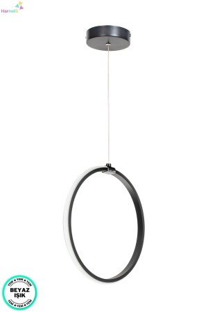 Moderner Design-LED-Kronleuchter für Flur und Wohnzimmer, 30 cm Ring - 4