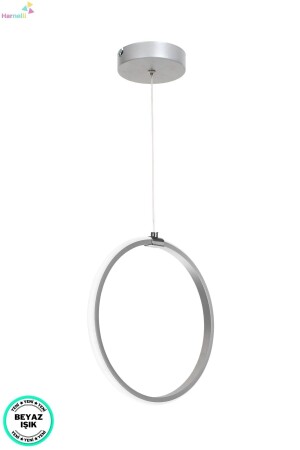 Moderner Design-LED-Kronleuchter für Flur und Wohnzimmer, 30 cm Ring - 4