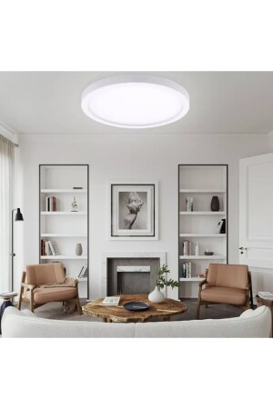 Moderner Zero-Panel-LED-Kronleuchter, 24 Watt, 6500 K, eisweißes Licht, lange Lebensdauer 1. Klassenzimmer LED 30x30cm burenze1084 - 5