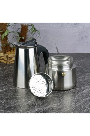 Moka-Kaffeekanne aus Stahl thn75391 - 4