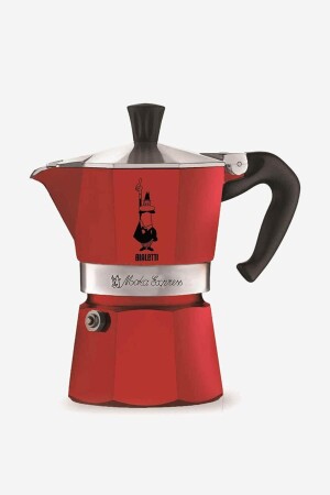 Moka Pot Express 3 Cup Kırmızı - 1