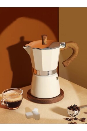 Mokapot 6-cup Coffeehutt Bigg Coffee Kahve Demleme Kahve Ekipmanı Italyan Filtre Kahve Makinesi - 3