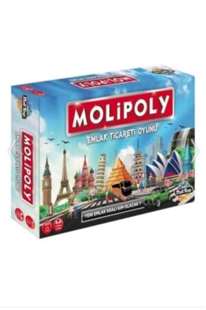 Molipoly Monopoly Metropol Mega City Emlak Ticareti Oyunu poly1 - 1