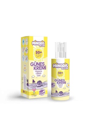 MOM Organik Güneş Kremi 50 SPF- Hassas Ciltler Vegan-Parfümsüz - 1