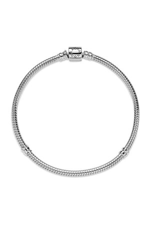 Moments Armband aus 925er Sterlingsilber mit Zylinderclip - 4