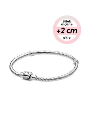 Moments Armband aus 925er Sterlingsilber mit Zylinderclip - 3