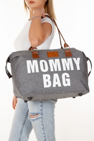 Mommy Bag Anne Bebek Bakım Çantası Termal Biberonlu - 3