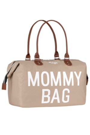 Mommy Bag Usa Anne Bebek Bakım Ve Kadın Çantası - Bej - 3