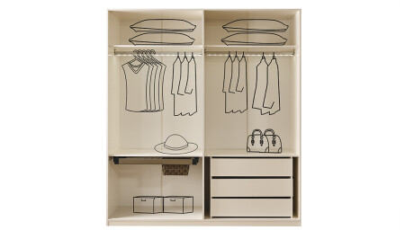 Mood Eckgarderobe in Ecru - 8