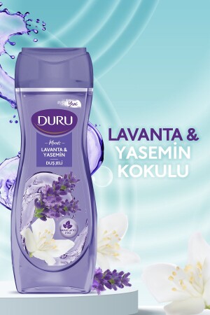 Moods Lavanta & Yasemin Duş Jeli Duş Lifi Ile Birlikte 4x450ml - 4